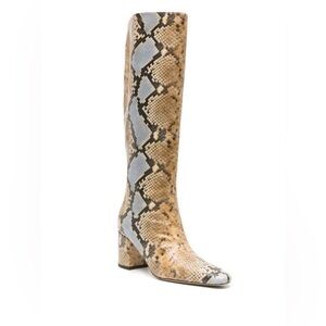 Tory Burch Leather Knee High Boots